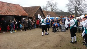 Tim Rutherford dances a jig, March 2015