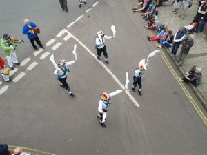 Outside Thaxted Guildhall - June 2013